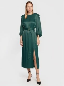 Τοπ 10 😉 Ted Baker Γυναίκες Καθημερινά Φορέματα Φόρεμα καθημερινό Josina 265565 Πράσινο Regular Fit 🧨