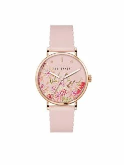 Καλύτερη πώληση 🎁 Ted Baker Γυναίκες Ψηφιακά Ρολόι Phylipa BKPPHS238 Ροζ ⌛