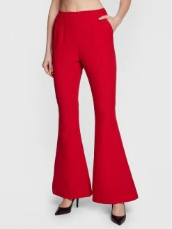 Πολύ καλή προσφορά 🛒 Ted Baker Γυναίκες Υφασμάτινα Παντελόνια Παντελόνι υφασμάτινο Bevis 263596 Κόκκινο Slim Fit 🎁