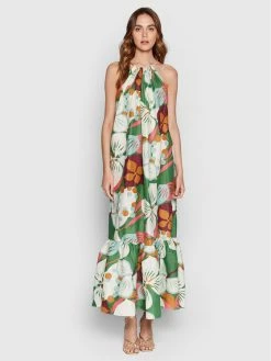 Προώθηση 😍 Ted Baker Γυναίκες Καλοκαιρινά Φορέματα Φόρεμα καλοκαιρινό Dulina 259904 Πράσινο Relaxed Fit 🔥