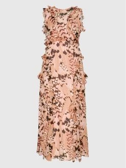 Νέος 😀 Ted Baker Γυναίκες Καλοκαιρινά Φορέματα Φόρεμα καλοκαιρινό Kayleih 261059 Ροζ Regular Fit Μπεζ ✔️ -Ted Baker Sales unnamed file 1190