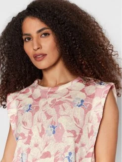 ΧΟΝΔΡΙΚΟ ΕΜΠΟΡΙΟ 😉 Ted Baker Γυναίκες T-shirts T-Shirt Kashaa 259695 Ροζ Boxy Fit 💯 -Ted Baker Sales unnamed file 1204