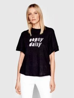 ΧΟΝΔΡΙΚΟ ΕΜΠΟΡΙΟ 🌟 Ted Baker Γυναίκες T-shirts T-Shirt Emelita 259677 Μαύρο Relaxed Fit 🔔