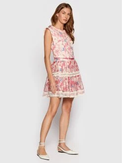 Best Pirce 😀 Ted Baker Γυναίκες Φούστα Mini Tabita 259499 Ροζ Regular Fit 💯 -Ted Baker Sales unnamed file 1242