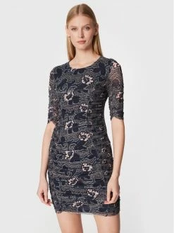 Προϋπολογισμός 🎁 Ted Baker Γυναίκες Καθημερινά Φορέματα Φόρεμα καθημερινό Velvit 264357 Σκούρο μπλε Slim Fit 💯