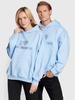 Πολύ καλή προσφορά 🎉 2005 Μπλούζες Χωρίς Φερμουάρ Μπλούζα Unisex Hot Moms Μπλε Regular Fit 🎁