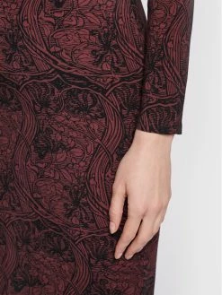 Ολοκαίνουργιο ✨ Ted Baker Γυναίκες Καθημερινά Φορέματα Φόρεμα καθημερινό Elonar 267256 Μπορντό Slim Fit 👏 -Ted Baker Sales unnamed file 144