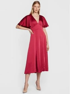 Εξοδος 😉 Ted Baker Γυναίκες Κοκτέιλ Φορέματα Φόρεμα κοκτέιλ Immie 263112 Ροζ Regular Fit 🌟