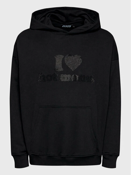 Πολύ καλή προσφορά 😉 2005 Μπλούζες Χωρίς Φερμουάρ Μπλούζα Unisex Hot Moms Μαύρο Relaxed Fit 😉 7 Πολύ καλή προσφορά 😉 2005 Μπλούζες Χωρίς Φερμουάρ Μπλούζα Unisex Hot Moms Μαύρο Relaxed Fit 😉 - Image 5