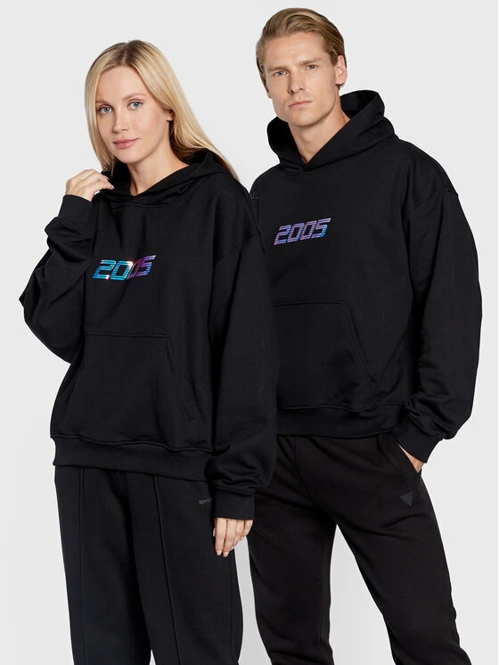 Φτηνός 🛒 2005 Μπλούζες Χωρίς Φερμουάρ Μπλούζα Unisex Holo Μαύρο Relaxed Fit 😉 3 Φτηνός 🛒 2005 Μπλούζες Χωρίς Φερμουάρ Μπλούζα Unisex Holo Μαύρο Relaxed Fit 😉