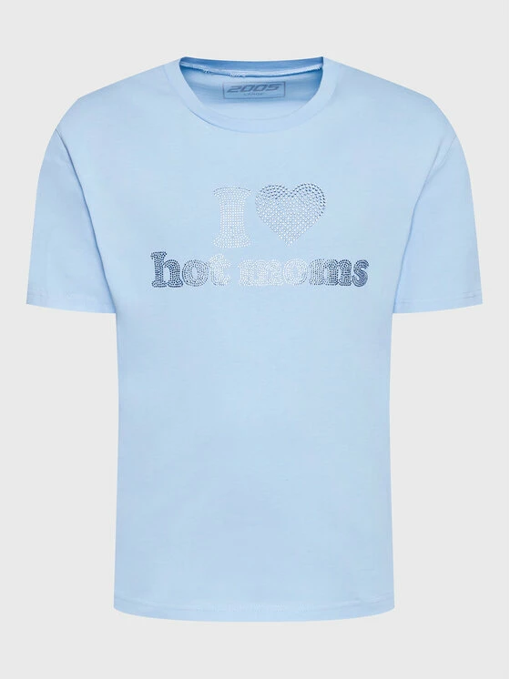 Νέος ⌛ 2005 Γυναίκες T-shirts T-Shirt Unisex Hot Moms Μπλε Relaxed Fit ✔️ 7 Νέος ⌛ 2005 Γυναίκες T-shirts T-Shirt Unisex Hot Moms Μπλε Relaxed Fit ✔️ - Image 5