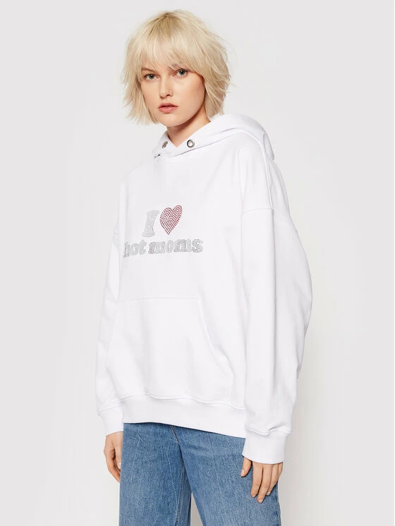 ΧΟΝΔΡΙΚΟ ΕΜΠΟΡΙΟ ✨ 2005 Μπλούζες Χωρίς Φερμουάρ Μπλούζα Unisex Hot Moms Λευκό Relaxed Fit 🔔 5 ΧΟΝΔΡΙΚΟ ΕΜΠΟΡΙΟ ✨ 2005 Μπλούζες Χωρίς Φερμουάρ Μπλούζα Unisex Hot Moms Λευκό Relaxed Fit 🔔 - Image 3
