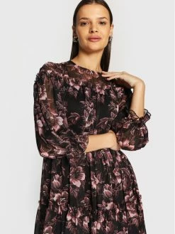 Ολοκαίνουργιο ✨ Ted Baker Γυναίκες Καθημερινά Φορέματα Φόρεμα καθημερινό Barnabe 263697 Μαύρο Regular Fit ⭐ -Ted Baker Sales unnamed file 163