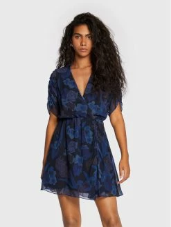 Κουπόνι 😉 Ted Baker Γυναίκες Καθημερινά Φορέματα Φόρεμα καθημερινό Juleah 261883 Σκούρο μπλε Regular Fit 😀