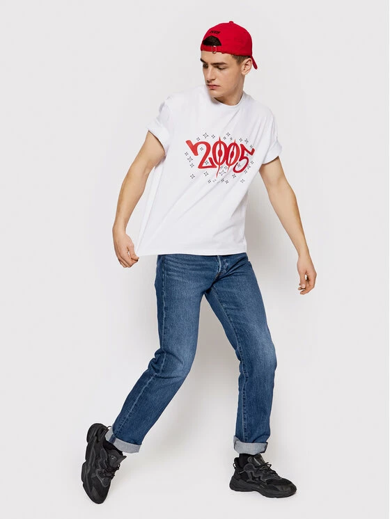 Εξοδος 😍 2005 Γυναίκες T-shirts T-Shirt Unisex Variation Λευκό Regular Fit 😉 5 Εξοδος 😍 2005 Γυναίκες T-shirts T-Shirt Unisex Variation Λευκό Regular Fit 😉 - Image 3