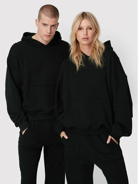 Best Pirce 🤩 Μπλούζες Χωρίς Φερμουάρ Μπλούζα Unisex 2005 X Leeves „Panel” Μαύρο Relaxed Fit 👍 3 Best Pirce 🤩 Μπλούζες Χωρίς Φερμουάρ Μπλούζα Unisex 2005 X Leeves „Panel” Μαύρο Relaxed Fit 👍