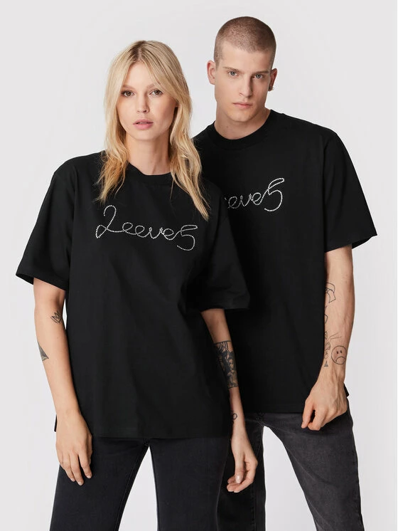 Τοπ 10 ⌛ Γυναίκες T-shirts T-Shirt Unisex 2005 X Leeves „2eeve5” Μαύρο Regular Fit 😉 3 Τοπ 10 ⌛ Γυναίκες T-shirts T-Shirt Unisex 2005 X Leeves „2eeve5” Μαύρο Regular Fit 😉