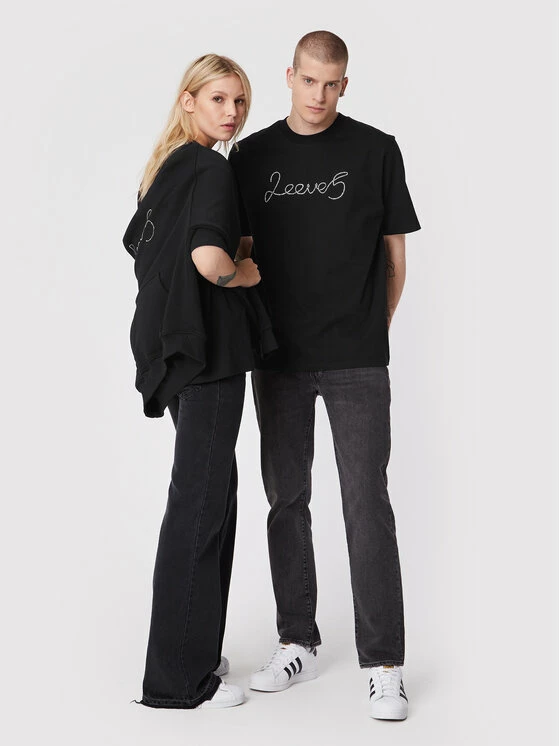 Τοπ 10 ⌛ Γυναίκες T-shirts T-Shirt Unisex 2005 X Leeves „2eeve5” Μαύρο Regular Fit 😉 4 Τοπ 10 ⌛ Γυναίκες T-shirts T-Shirt Unisex 2005 X Leeves „2eeve5” Μαύρο Regular Fit 😉 - Image 2