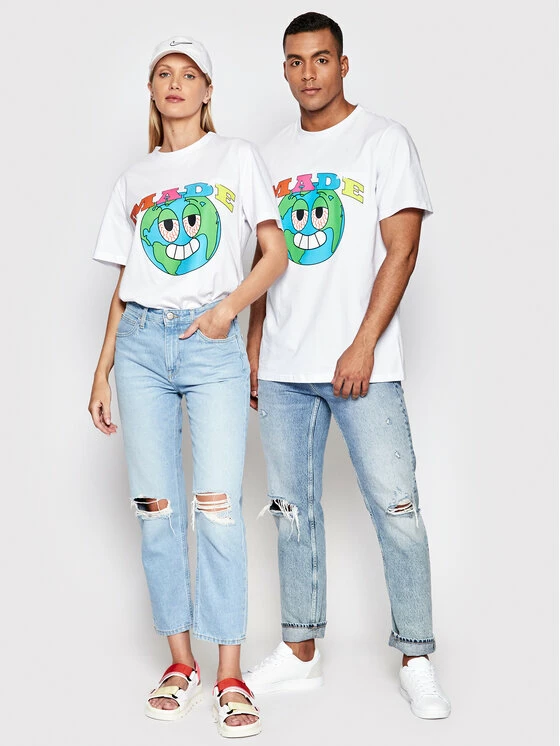 Πολύ καλή προσφορά 🧨 2005 Γυναίκες T-shirts T-Shirt Unisex Made Λευκό Regular Fit ⌛ 3 Πολύ καλή προσφορά 🧨 2005 Γυναίκες T-shirts T-Shirt Unisex Made Λευκό Regular Fit ⌛