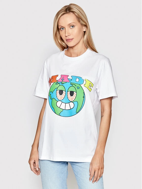 Πολύ καλή προσφορά 🧨 2005 Γυναίκες T-shirts T-Shirt Unisex Made Λευκό Regular Fit ⌛ 6 Πολύ καλή προσφορά 🧨 2005 Γυναίκες T-shirts T-Shirt Unisex Made Λευκό Regular Fit ⌛ - Image 4