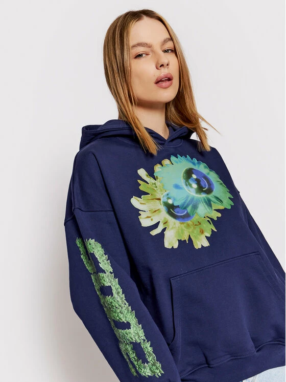 Best Pirce 👍 2005 Μπλούζες Χωρίς Φερμουάρ Μπλούζα Unisex Flower Globe Σκούρο μπλε Regular Fit 😍 8 Best Pirce 👍 2005 Μπλούζες Χωρίς Φερμουάρ Μπλούζα Unisex Flower Globe Σκούρο μπλε Regular Fit 😍 - Image 6