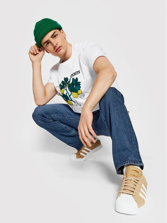 Αγορά 🧨 2005 Γυναίκες T-shirts T-Shirt Unisex Lemon Tree Λευκό Regular Fit 🥰 4 Αγορά 🧨 2005 Γυναίκες T-shirts T-Shirt Unisex Lemon Tree Λευκό Regular Fit 🥰 - Image 2