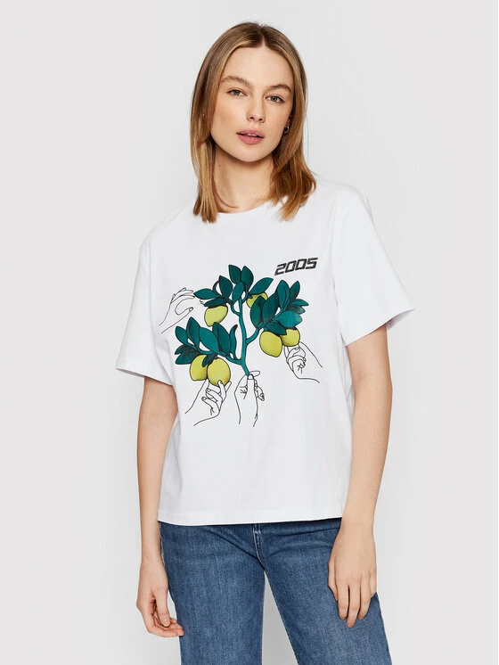 Αγορά 🧨 2005 Γυναίκες T-shirts T-Shirt Unisex Lemon Tree Λευκό Regular Fit 🥰 5 Αγορά 🧨 2005 Γυναίκες T-shirts T-Shirt Unisex Lemon Tree Λευκό Regular Fit 🥰 - Image 3