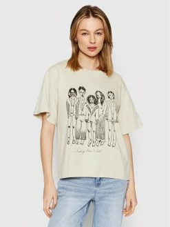 Ολοκαίνουργιο 💯 2005 Γυναίκες T-shirts T-Shirt Unisex Banda Μπεζ Regular Fit 🎁 -Ted Baker Sales unnamed file 2125