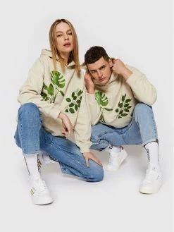 Πολύ καλή προσφορά 🛒 2005 Μπλούζες Χωρίς Φερμουάρ Μπλούζα Unisex Onstera Μπεζ Regular Fit ✔️