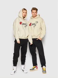 Νέος 🛒 2005 Μπλούζες Χωρίς Φερμουάρ Μπλούζα Unisex Dalia Μπεζ Regular Fit ⌛