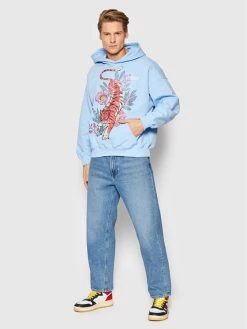 Best Pirce ⭐ 2005 Μπλούζες Χωρίς Φερμουάρ Μπλούζα Unisex Oriental Μπλε Regular Fit 🧨 -Ted Baker Sales unnamed file 2208