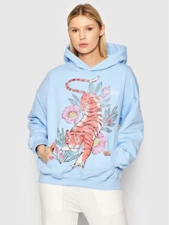 Best Pirce ⭐ 2005 Μπλούζες Χωρίς Φερμουάρ Μπλούζα Unisex Oriental Μπλε Regular Fit 🧨 -Ted Baker Sales unnamed file 2209