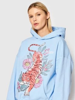 Best Pirce ⭐ 2005 Μπλούζες Χωρίς Φερμουάρ Μπλούζα Unisex Oriental Μπλε Regular Fit 🧨 -Ted Baker Sales unnamed file 2211