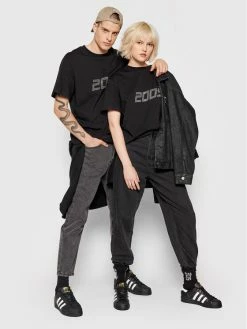 Φτηνός 😉 2005 Γυναίκες T-shirts T-Shirt Unisex Signature Μαύρο Relaxed Fit 😉