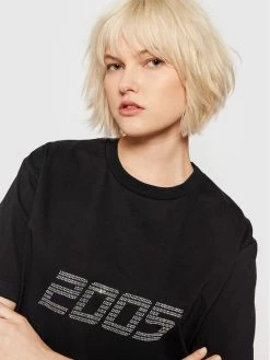 Φτηνός 😉 2005 Γυναίκες T-shirts T-Shirt Unisex Signature Μαύρο Relaxed Fit 😉 -Ted Baker Sales unnamed file 2218