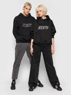 Προώθηση 🌟 2005 Μπλούζες Χωρίς Φερμουάρ Μπλούζα Unisex Signature Μαύρο Regular Fit 🤩