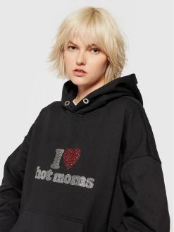 Φτηνός 🌟 2005 Μπλούζες Χωρίς Φερμουάρ Μπλούζα Unisex Hot Moms Μαύρο Relaxed Fit 🔔 -Ted Baker Sales unnamed file 2238