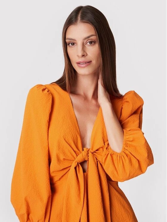 Εκπτωση 💯 Ted Baker Γυναίκες Καλοκαιρινά Φορέματα Φόρεμα καλοκαιρινό Jozelyn 261802 Πορτοκαλί Regular Fit 🧨 6 Εκπτωση 💯 Ted Baker Γυναίκες Καλοκαιρινά Φορέματα Φόρεμα καλοκαιρινό Jozelyn 261802 Πορτοκαλί Regular Fit 🧨 - Image 4