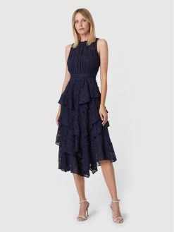 Συμφωνίες 😉 Ted Baker Γυναίκες Κοκτέιλ Φορέματα Φόρεμα κοκτέιλ Floryah 261711 Σκούρο μπλε Regular Fit ❤️