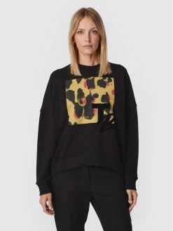 Καλύτερη πώληση 🔥 Ted Baker Γυναίκες Μπλούζες Μπλούζα Leperd 262958 Μαύρο Relaxed Fit 👏