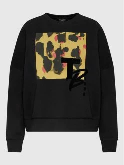 Καλύτερη πώληση 🔥 Ted Baker Γυναίκες Μπλούζες Μπλούζα Leperd 262958 Μαύρο Relaxed Fit 👏 -Ted Baker Sales unnamed file 295