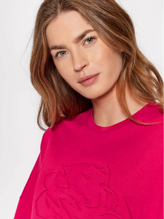 Προϋπολογισμός 🎁 Ted Baker Γυναίκες T-shirts T-Shirt Debossed Flower 258356 Ροζ Relaxed Fit ⭐ 6 Προϋπολογισμός 🎁 Ted Baker Γυναίκες T-shirts T-Shirt Debossed Flower 258356 Ροζ Relaxed Fit ⭐ - Image 4