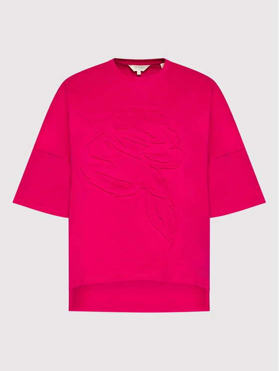 Προϋπολογισμός 🎁 Ted Baker Γυναίκες T-shirts T-Shirt Debossed Flower 258356 Ροζ Relaxed Fit ⭐ 7 Προϋπολογισμός 🎁 Ted Baker Γυναίκες T-shirts T-Shirt Debossed Flower 258356 Ροζ Relaxed Fit ⭐ - Image 5