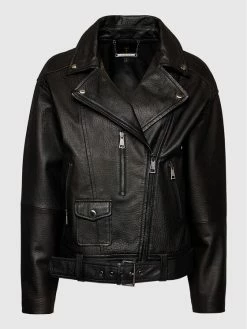 Προϋπολογισμός 😀 Ted Baker Γυναίκες Δερμάτινα Μπουφάν Μπουφάν δερμάτινο Tiano 258513 Μαύρο Oversize 🎁 -Ted Baker Sales unnamed file 409