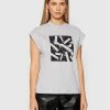 Φτηνός 🤩 Ted Baker Γυναίκες T-shirts T-Shirt Letter 256113 Γκρι Regular Fit 🛒 -Ted Baker Sales unnamed file 495