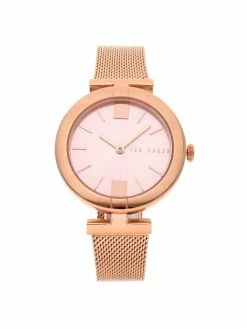Κουπόνι ❤️ Ted Baker Γυναίκες Ρολόγια Ρολόι Darbey BKPDAF204 Ροζ χρυσό 🔥
