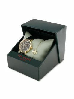 Πολύ καλή προσφορά 🤩 Ted Baker Γυναίκες Βραχιόλια Ρολόι Phylipa Beehive BKG028500 Μαύρο 🤩