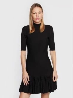 Πολύ καλή προσφορά 👏 Ted Baker Γυναίκες Πλεκτά Φορέματα Φόρεμα υφασμάτινο Canddy 264303 Μαύρο Slim Fit ✨