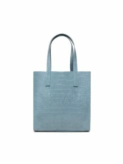 Η καλύτερη συμφωνία 👍 Ted Baker Γυναίκες Τσάντες με Χερούλι Τσάντα Reptcon 253519 Μπλε 🎁