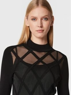 Εξοδος ⭐ Ted Baker Γυναίκες Πλεκτά Φορέματα Φόρεμα υφασμάτινο Fyonah 264332 Μαύρο Regular Fit 🛒 -Ted Baker Sales unnamed file 92